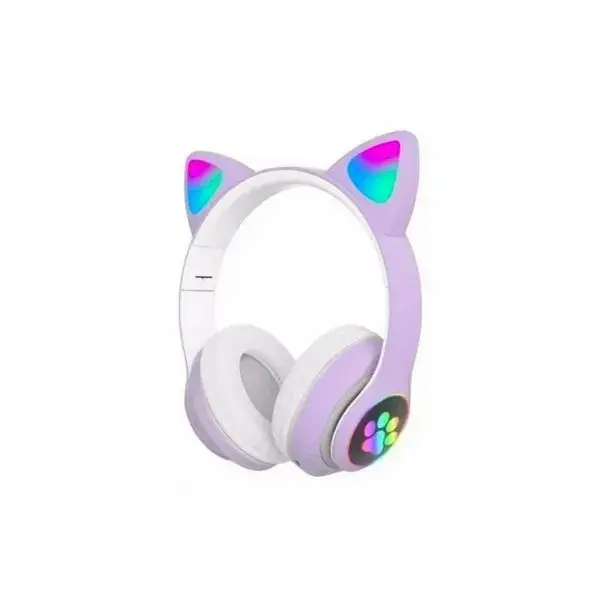 Беспроводные Bluetooth-наушники Cat Ear VZV-23M с ушками и LED подсветкой Violet, Фиолетовый
Беспроводные Bluetooth-наушники Cat Ear VZV-23M с ушками и LED подсветкой Violet, Фиолетовый