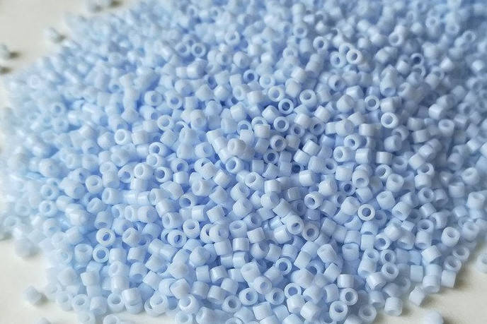 Японський бісер Miyuki Delica 11/0 DB1497 Opaque Lt.Sky Blue - Блакитний світлий непрозорий
Японський бісер Miyuki Delica 11/0 DB1497 Opaque Lt.Sky Blue - Блакитний світлий непрозорий