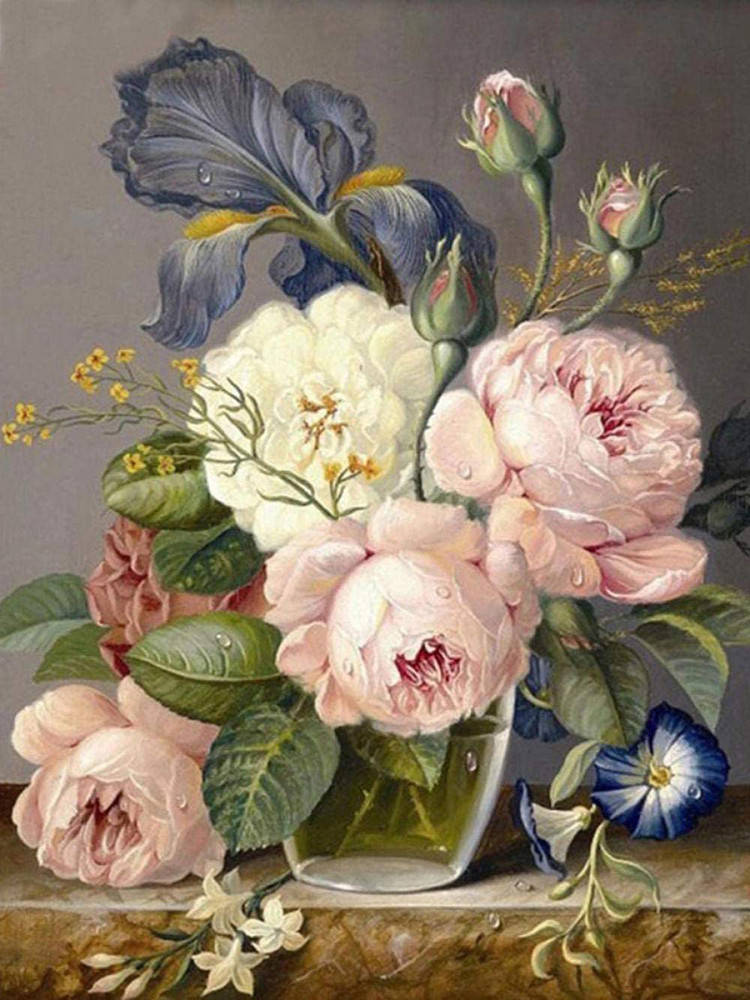 Алмазная Мозаика Пионы в Стеклянной Вазе Набор Вышивки Камнями DIY-19 25x35 см (Полная Выкладка)
Алмазная Мозаика Пионы в Стеклянной Вазе Набор Вышивки Камнями DIY-19 25x35 см (Полная Выкладка)