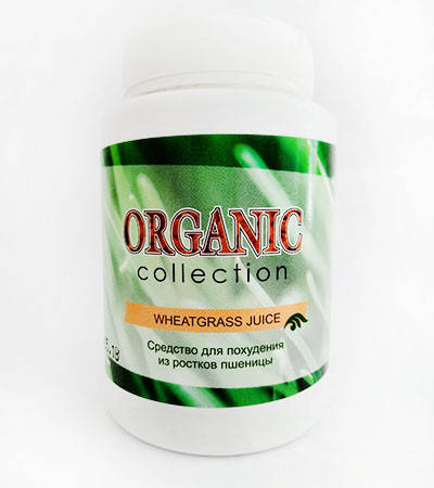 Wheatgrass - средство для похудения из ростков пшеницы от Organic Collection (Витграсс)
Wheatgrass - средство для похудения из ростков пшеницы от Organic Collection (Витграсс)