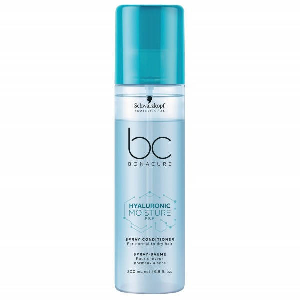 Увлажняющий спрей-кондиционер SCHWARZKOPF BC Hyaluronic Moisture Kick Spray Conditioner 200 мл
Увлажняющий спрей-кондиционер SCHWARZKOPF BC Hyaluronic Moisture Kick Spray Conditioner 200 мл