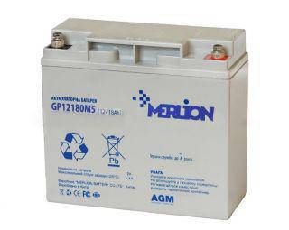 Аккумуляторная батарея MERLION AGM GP1218M5 12 V 18 Ah ( 180 x 78 x 165 (168)) 4,6 кг
Аккумуляторная батарея MERLION AGM GP1218M5 12 V 18 Ah ( 180 x 78 x 165 (168)) 4,6 кг