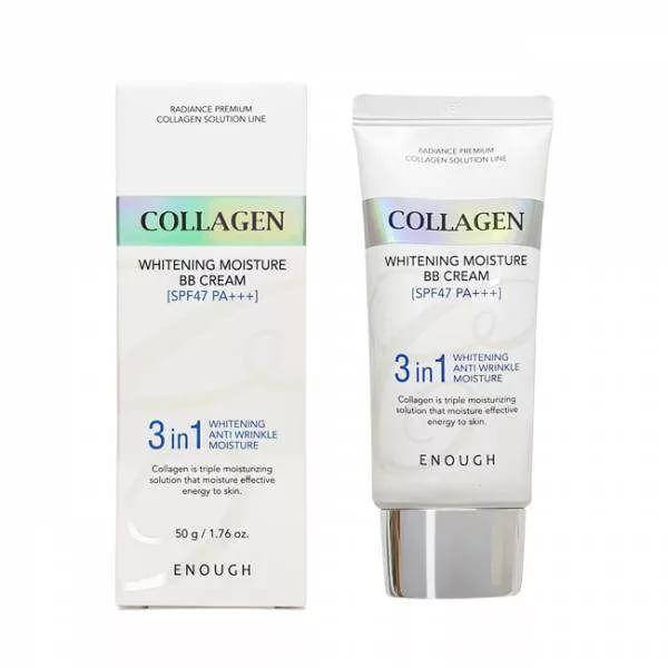 BB-крем с морским коллагеном Enough Collagen 3 in1 Whitening Moisture BB Cream SPF47 PA+++, 50 мл
BB-крем с морским коллагеном Enough Collagen 3 in1 Whitening Moisture BB Cream SPF47 PA+++, 50 мл