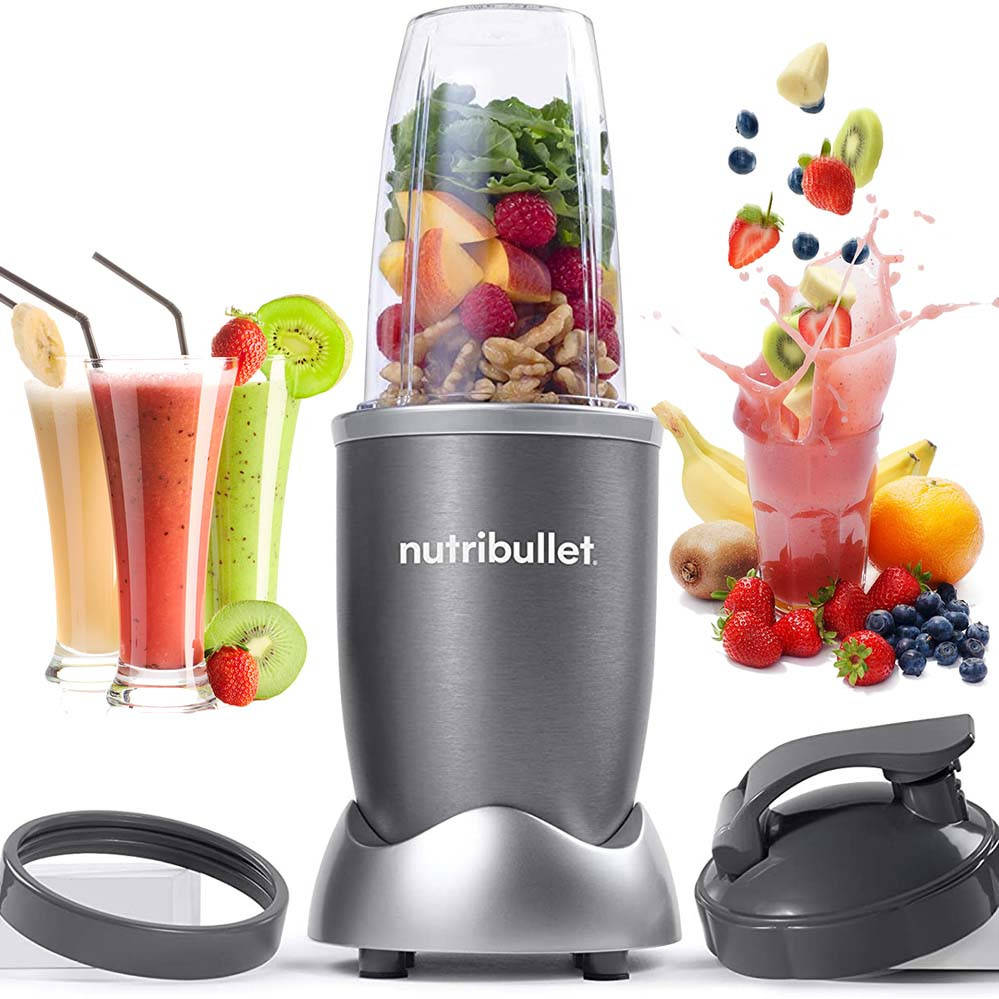 Блендер Нутрибулет Nutribullet Magic Bullet 900W Пищевой экстрактор Кухонные комбайны и измельчители
Блендер Нутрибулет Nutribullet Magic Bullet 900W Пищевой экстрактор Кухонные комбайны и измельчители