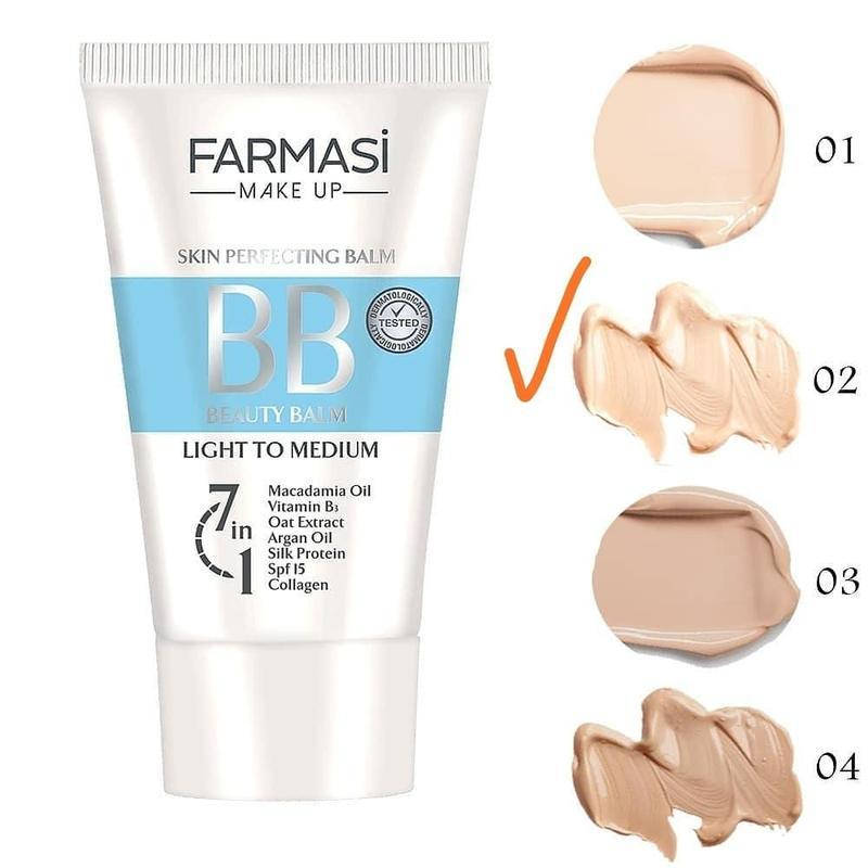 Тональний ВВ крем All in One - 02 Світлий Фармаси