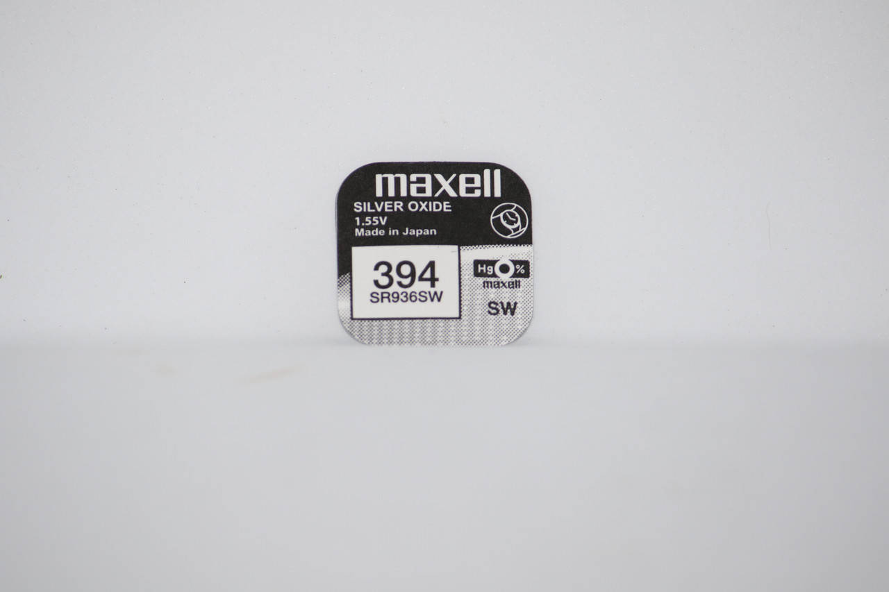 Батарейка для часов. Maxell SR936SW (394) 1.55V 71mAh 9,5x3,6mm Цена указана за одну батарейку
Батарейка для часов. Maxell SR936SW (394) 1.55V 71mAh 9,5x3,6mm Цена указана за одну батарейку