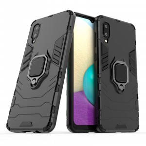 Чехол для Samsung Galaxy A02 противоударный с кольцом подставкой чехол на телефон самсунг а02 черный DFS
Чехол для Samsung Galaxy A02 противоударный с кольцом подставкой чехол на телефон самсунг а02 черный DFS