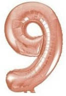 Фольгована цифра "9" Slim Рожеве Золото в упаковці, Розовое золото
Фольгована цифра "9" Slim Рожеве Золото в упаковці, Розовое золото