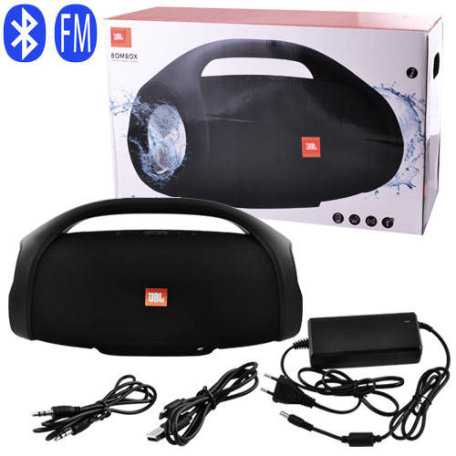 Колонка беспроводная Bluetooth JBL BOMBOX HUGE c speakerphone, радио WaterProof цвет черный, камуфляж
Колонка беспроводная Bluetooth JBL BOMBOX HUGE c speakerphone, радио WaterProof цвет черный, камуфляж