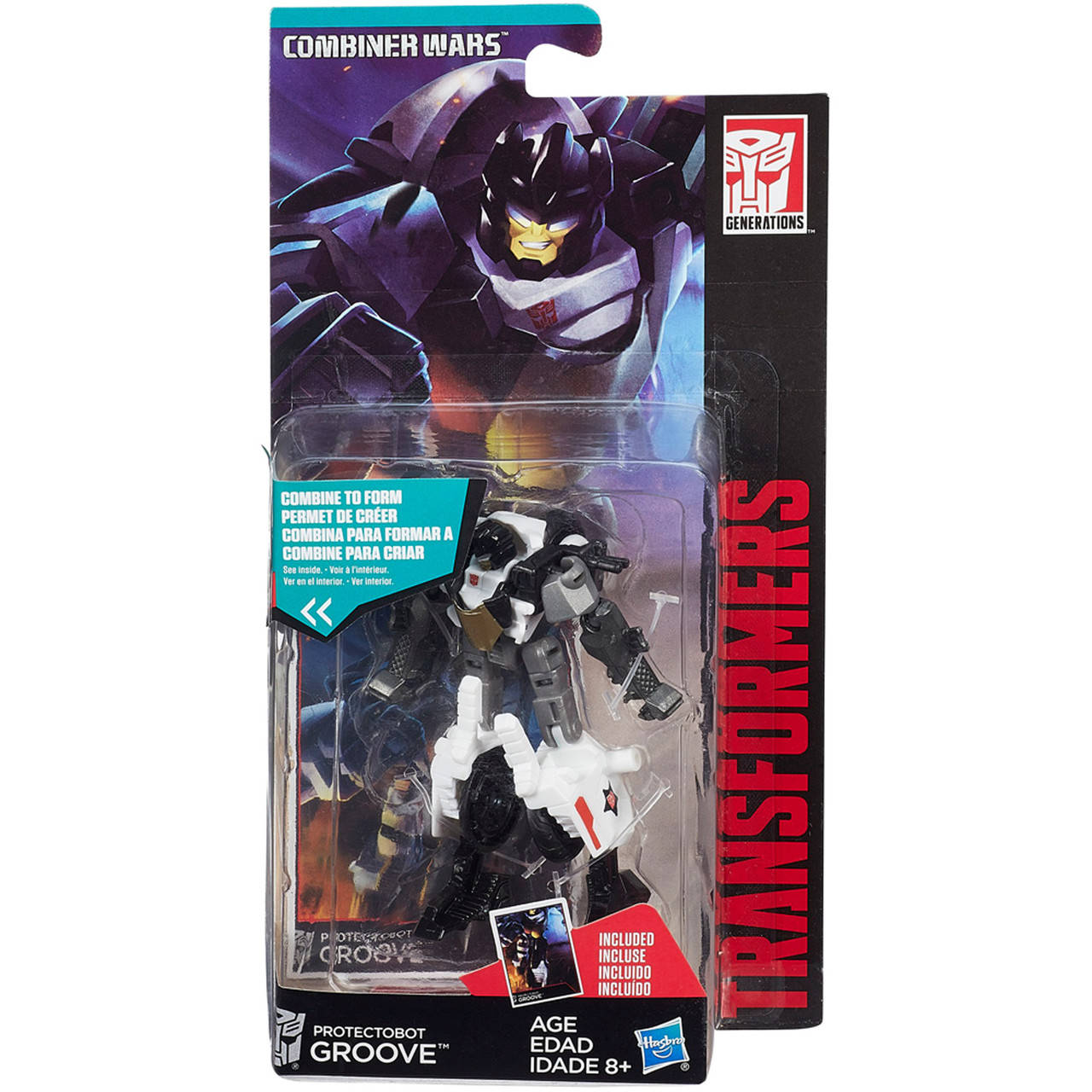 Робот-трансформер Грув из м/ф "Дженерейшнс" - Groove, Combiner Wars, Legends Class, Generations, Hasbro
Робот-трансформер Грув из м/ф "Дженерейшнс" - Groove, Combiner Wars, Legends Class, Generations, Hasbro