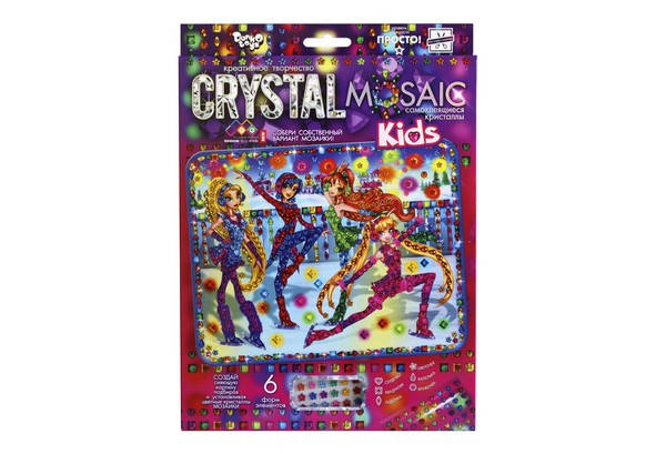 Набір Мозаїка з кристалів Crystal Mosaic Kids 02 Каток Danko Toys
Набір Мозаїка з кристалів Crystal Mosaic Kids 02 Каток Danko Toys