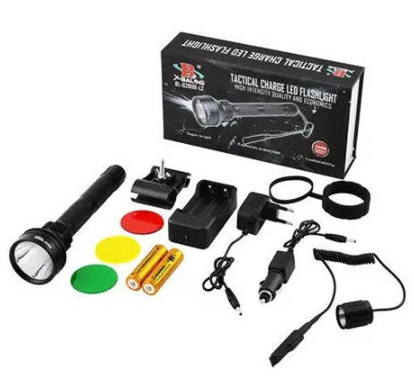 Фонарь подствольный Police BL-2808 CREE XML–L2 T6 с выносной кнопкой (полный комплект), Черный
Фонарь подствольный Police BL-2808 CREE XML–L2 T6 с выносной кнопкой (полный комплект), Черный