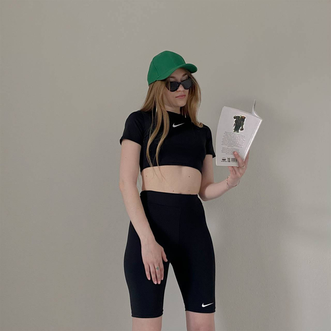 Женские велосипедные шорты Nike с завышенной талией спортивные эластичные велосипедки найк облегающие черные, Черный
Женские велосипедные шорты Nike с завышенной талией спортивные эластичные велосипедки найк облегающие черные, Черный