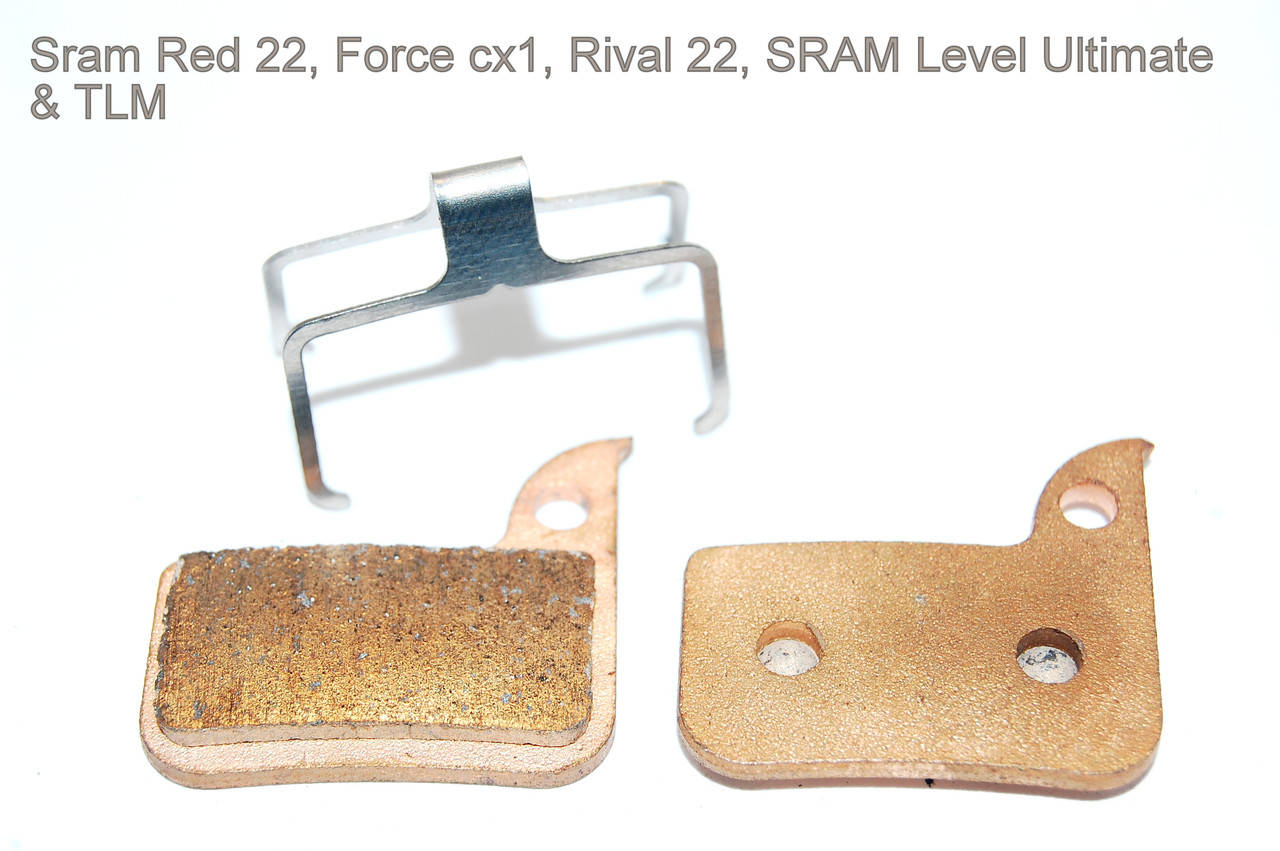 Гальмівні колодки для Sram Red 22/Force cx1/22 Rival 22 SRAM Level Ultimate & TLM Apex спечений метал
Гальмівні колодки для Sram Red 22/Force cx1/22 Rival 22 SRAM Level Ultimate & TLM Apex спечений метал