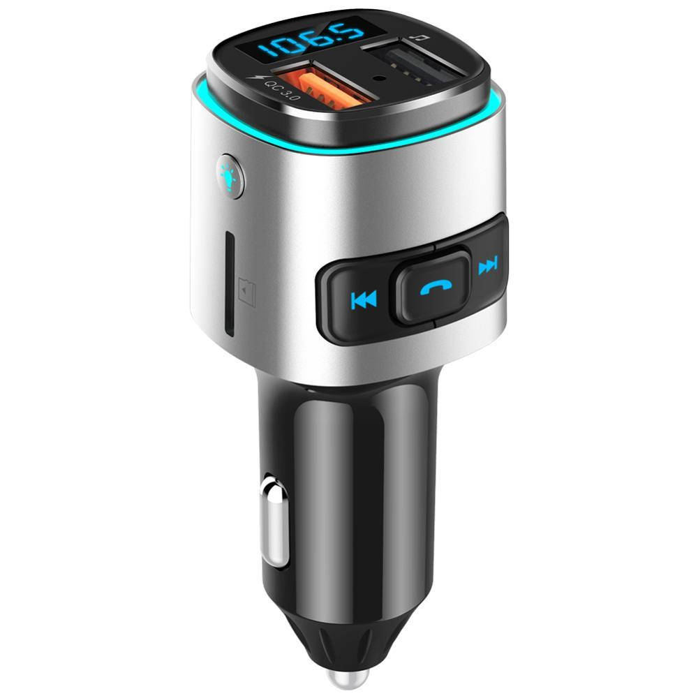 FM-трансмиттер U&P BC41 Bluetooth 5.0 / microSD / QC 3.0 / RGB Black/Silver (HG-BC41-BS)
FM-трансмиттер U&P BC41 Bluetooth 5.0 / microSD / QC 3.0 / RGB Black/Silver (HG-BC41-BS)