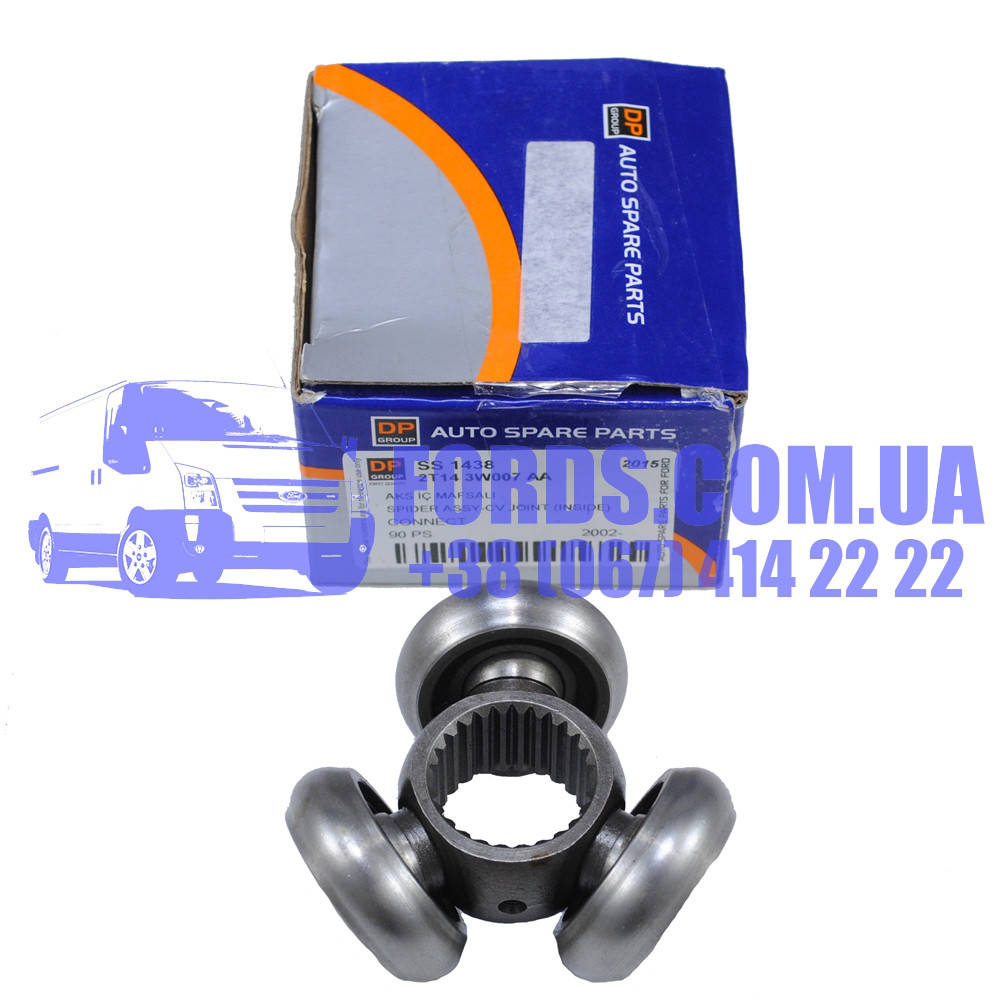 Тришип ШРУСа FORD CONNECT 2002-2013 (D=43MM/Z=26) (2T143W007AA/2T143W007AA/SS1438) DP GROUP
Тришип ШРУСа FORD CONNECT 2002-2013 (D=43MM/Z=26) (2T143W007AA/2T143W007AA/SS1438) DP GROUP