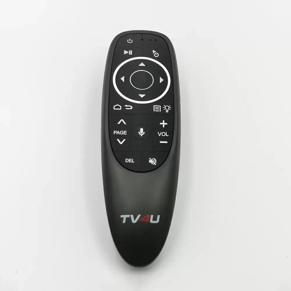 TV4U G10S PRO Fly Air mouse Аэромышь пульт с подсветкой и голосовым управлением, Черный
TV4U G10S PRO Fly Air mouse Аэромышь пульт с подсветкой и голосовым управлением, Черный