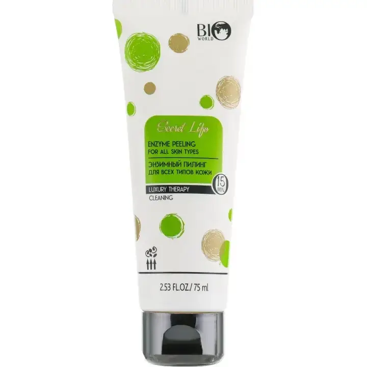 Энзимный пилинг для всех типов кожи Bio World Secret Life Luxury Therapy Enzyme Peeling 75 мл
Энзимный пилинг для всех типов кожи Bio World Secret Life Luxury Therapy Enzyme Peeling 75 мл