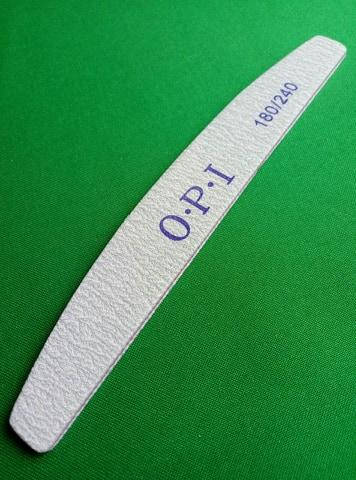 Пилка OPI серая полукруг 180/240
Пилка OPI серая полукруг 180/240
