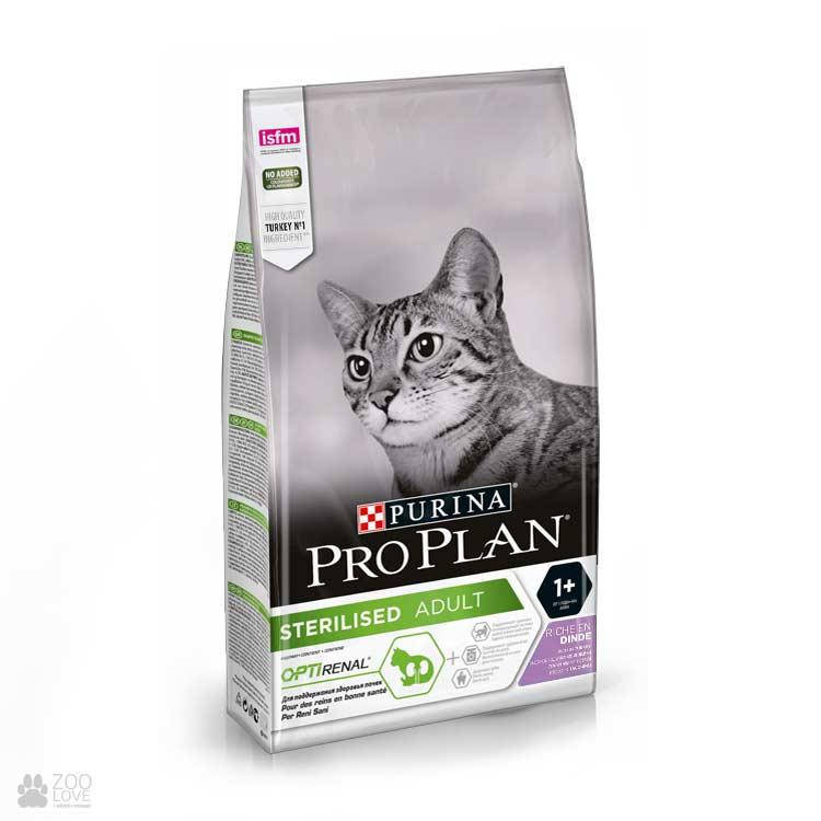 Сухой корм ProPlan (ПроПлан) с индейкой для стерилизованных и кастрированных котов 10 кг
Сухой корм ProPlan (ПроПлан) с индейкой для стерилизованных и кастрированных котов 10 кг