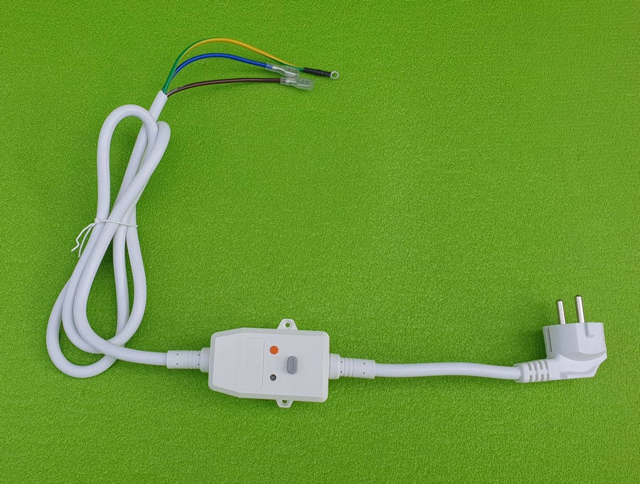 Кабель сетевой электрический с УЗО защитный 16А / ток утечки 30mA / 220V / L длина=145см для любых бойлеров
Кабель сетевой электрический с УЗО защитный 16А / ток утечки 30mA / 220V / L длина=145см для любых бойлеров