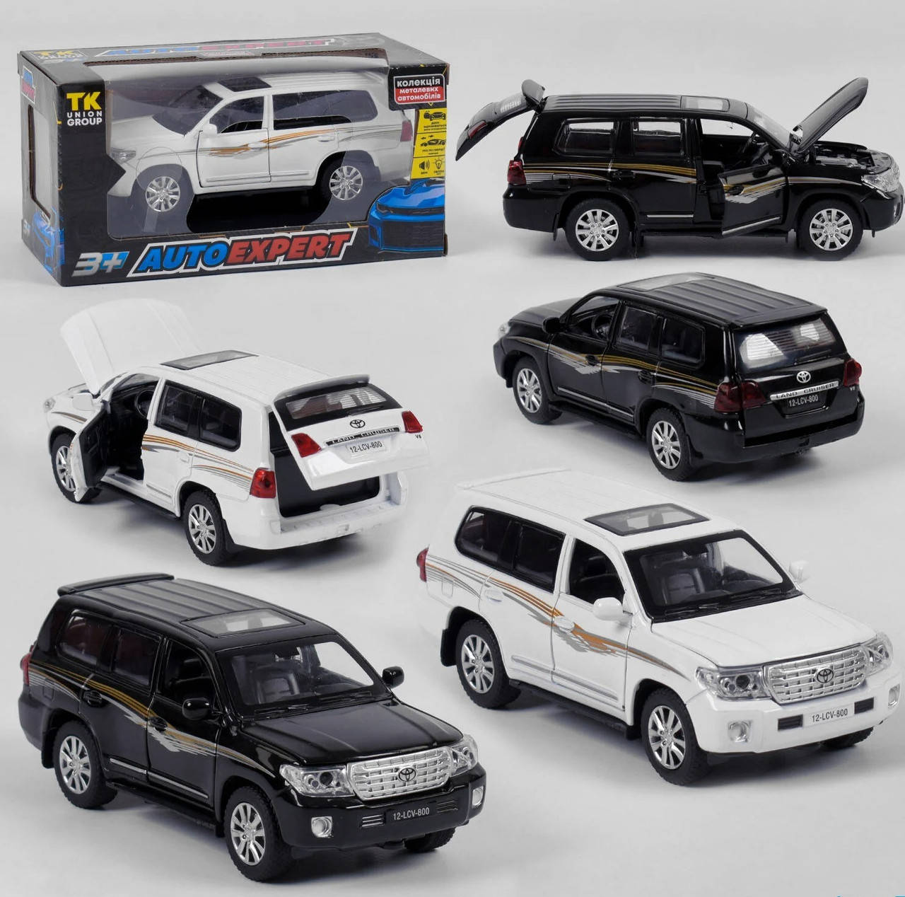 63410 Машина металлопластиковая Toyota Land Cruiser Auto Expert, 2 цвета, свет, звук, инерция, открываются
63410 Машина металлопластиковая Toyota Land Cruiser Auto Expert, 2 цвета, свет, звук, инерция, открываются