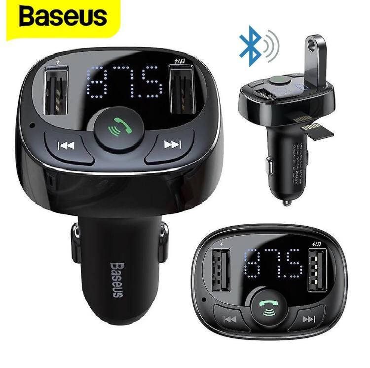 Автомобильный FM трансмиттер ФМ модулятор Baseus S-09 с Bluetooth MP3 2 usb + громкая связь
Автомобильный FM трансмиттер ФМ модулятор Baseus S-09 с Bluetooth MP3 2 usb + громкая связь