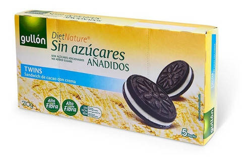 Печенье БЕЗ САХАРА Какао сендвич с кремом Gullon Diet Nature Sin Azucares Anadidos Twins 210г Испания
Печенье БЕЗ САХАРА Какао сендвич с кремом Gullon Diet Nature Sin Azucares Anadidos Twins 210г Испания