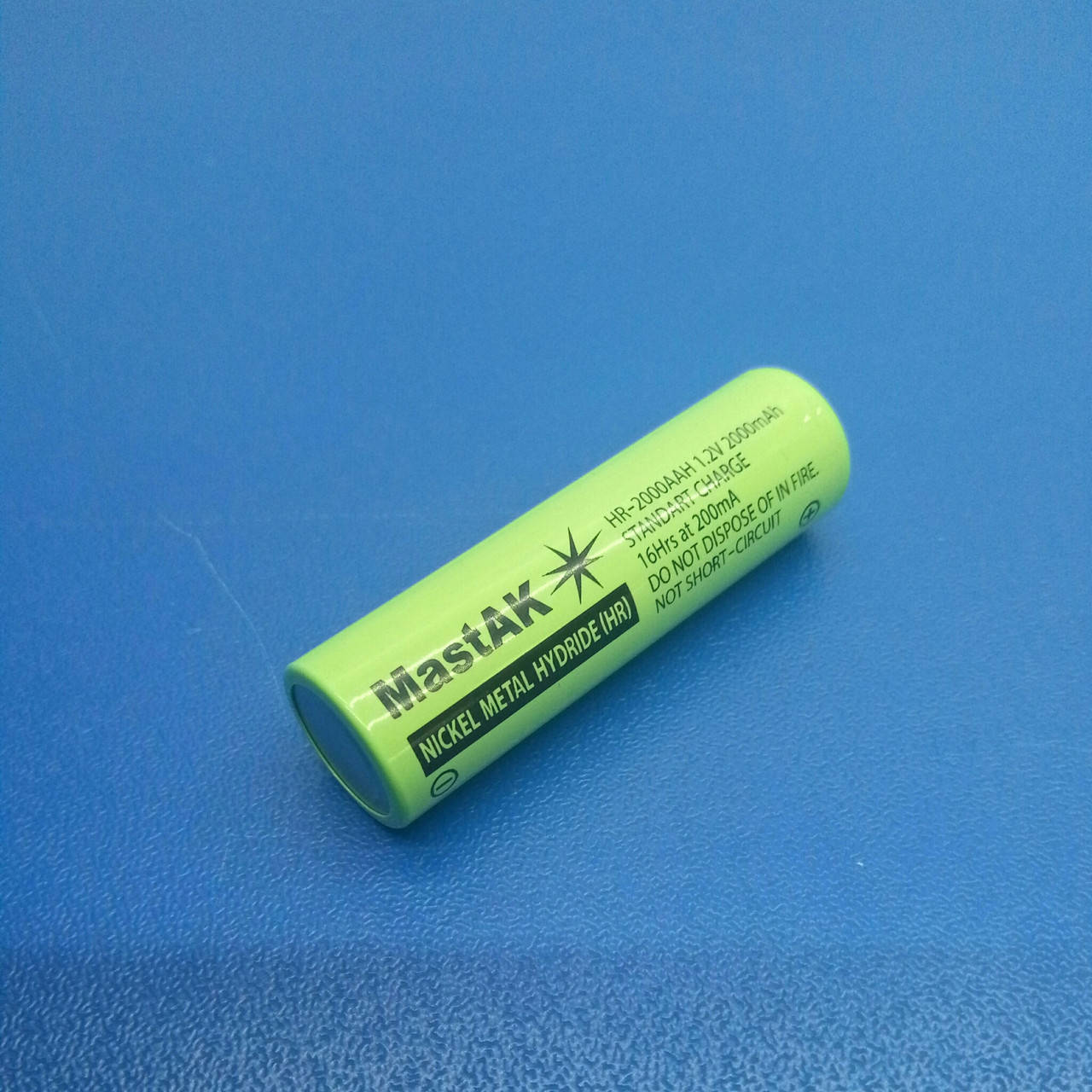 Аккумулятор технический MastAK HR-2000 AAH ( 1,2V 2Ah MH ) 
Аккумулятор технический MastAK HR-2000 AAH ( 1,2V 2Ah MH )