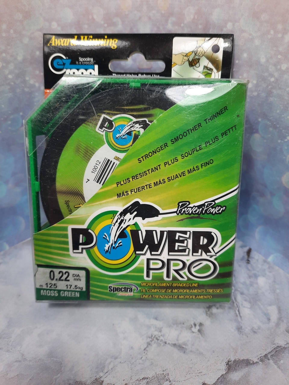 Шнур рыболовный 0.22 мм - 125 метров, Зелёный 
Шнур рыболовный 0.22 мм - 125 метров, Зелёный