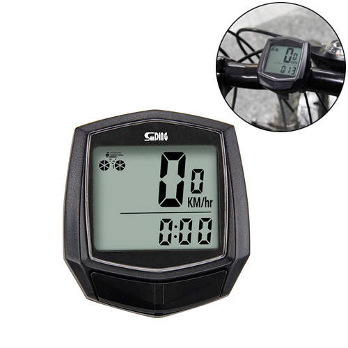 Велокомпьютер одометр спидометр 15 функций SunDING SD-581А
Велокомпьютер одометр спидометр 15 функций SunDING SD-581А