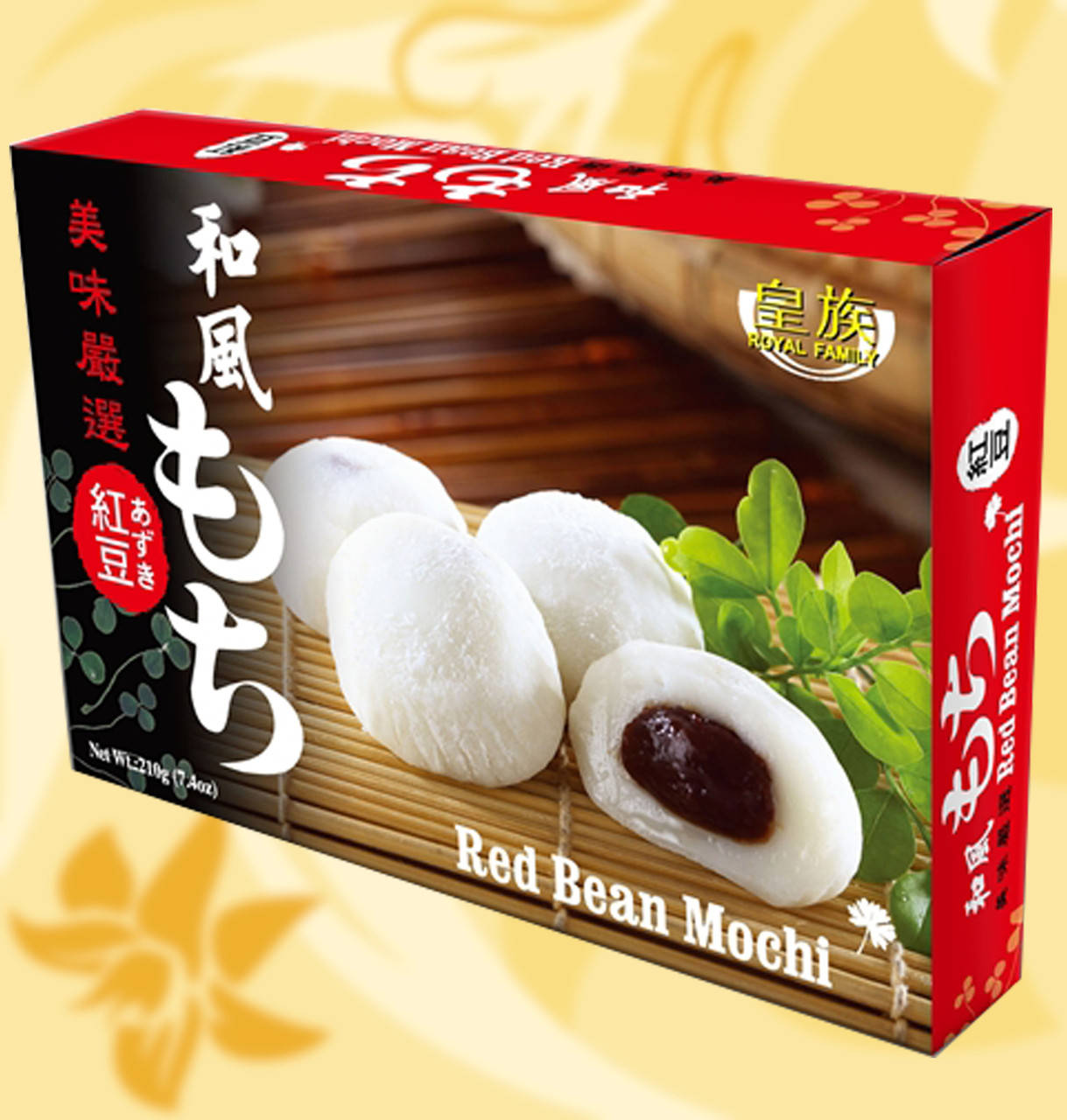 Мочі, мочи, моти, Красные бобы, Ред бин, Royal Family, Halal, Vegan, 210г/6шт уп, ЧМо
Мочі, мочи, моти, Красные бобы, Ред бин, Royal Family, Halal, Vegan, 210г/6шт уп, ЧМо