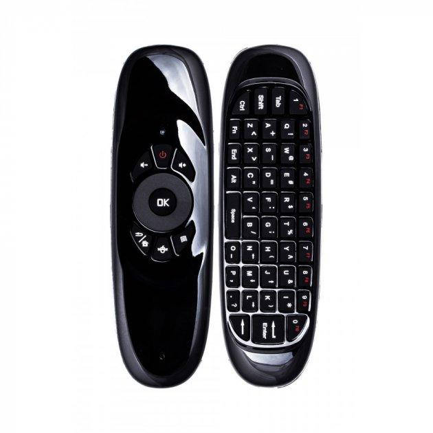 Пульт дистанционного управления с гироскопом и русской клавиатурой Smart Air mouse, Черный
Пульт дистанционного управления с гироскопом и русской клавиатурой Smart Air mouse, Черный