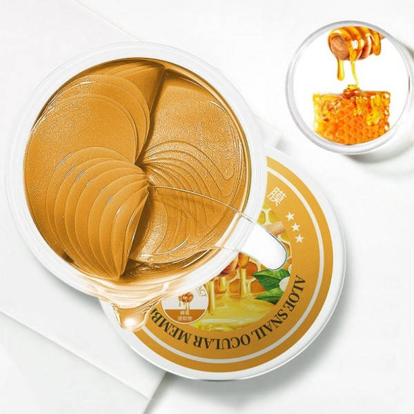 Гидрогелевые патчи под глаза с экстрактом меда Sersanlove Aloe Snail Ocular Membrane Eye Mask 60 шт
Гидрогелевые патчи под глаза с экстрактом меда Sersanlove Aloe Snail Ocular Membrane Eye Mask 60 шт
