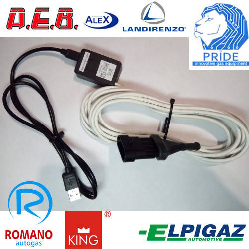 Кабель для гбо Aeb, King, Pride, Omvl, Elpigas, Romano, Landi-Renzo, Bigas интерфейс гбо
Кабель для гбо Aeb, King, Pride, Omvl, Elpigas, Romano, Landi-Renzo, Bigas интерфейс гбо