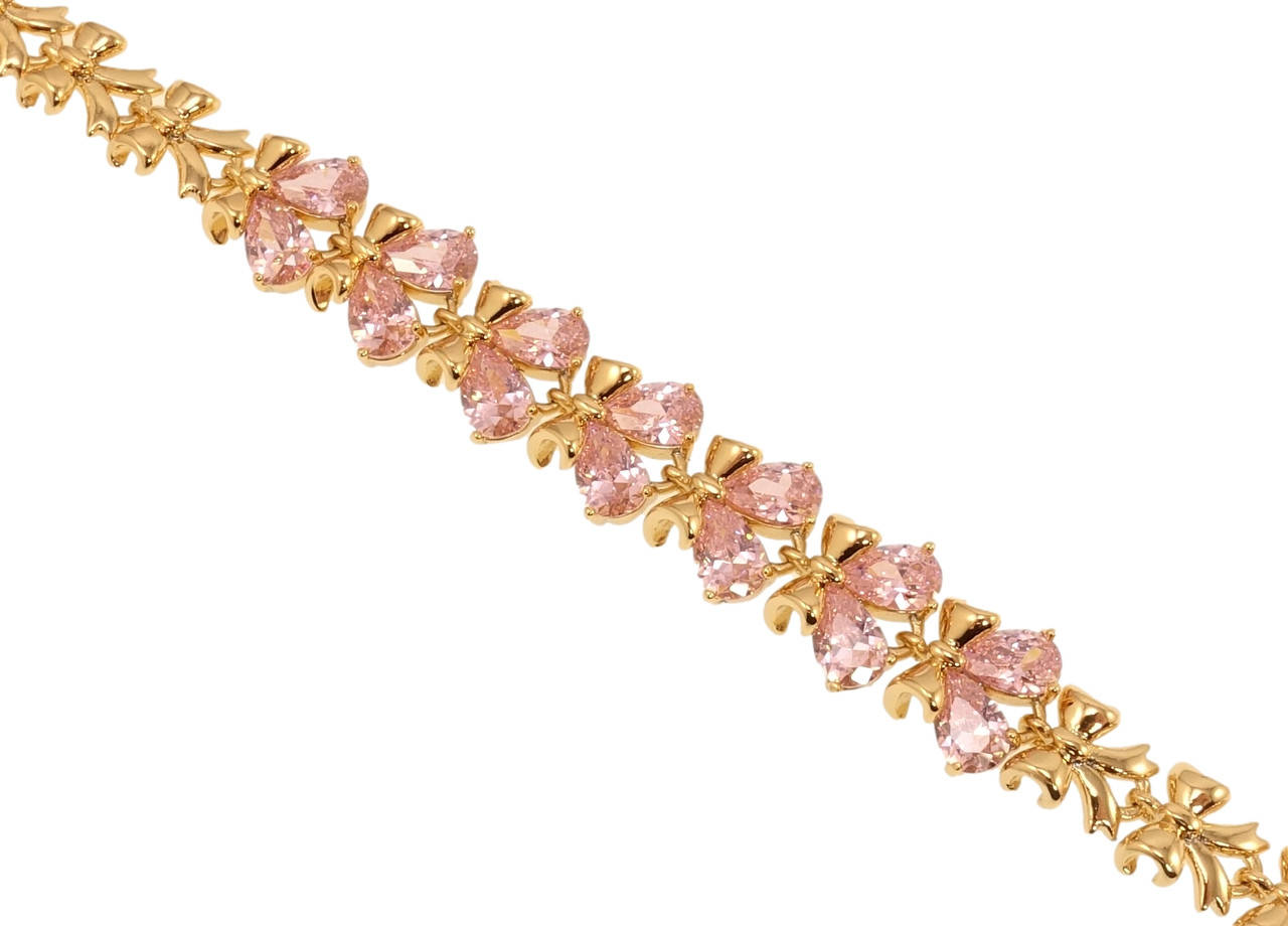 Браслет Xuping Позолота 18K "Бантики с розовыми кристаллами" длина с доп.цепочкой 16,18см х 7мм
Браслет Xuping Позолота 18K "Бантики с розовыми кристаллами" длина с доп.цепочкой 16,18см х 7мм
