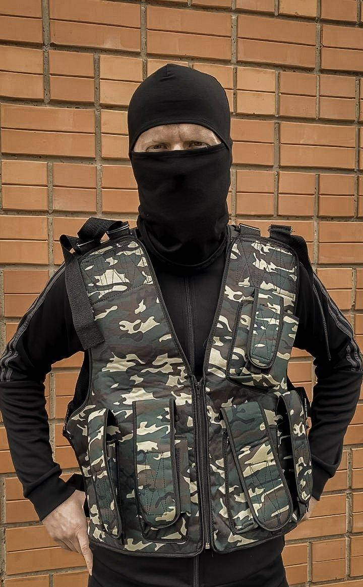Жилет разгрузочный тактический армейский для спецслужб военный универсальный камуфляж PRO_109-358268
Жилет разгрузочный тактический армейский для спецслужб военный универсальный камуфляж PRO_109-358268