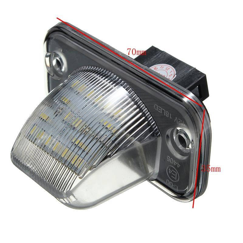 Светодиодная подсветка номерного знака автомобиля 18SMD VW Transporter T4/Caravelle MK4/Multivan Passat B5 B6
Светодиодная подсветка номерного знака автомобиля 18SMD VW Transporter T4/Caravelle MK4/Multivan Passat B5 B6