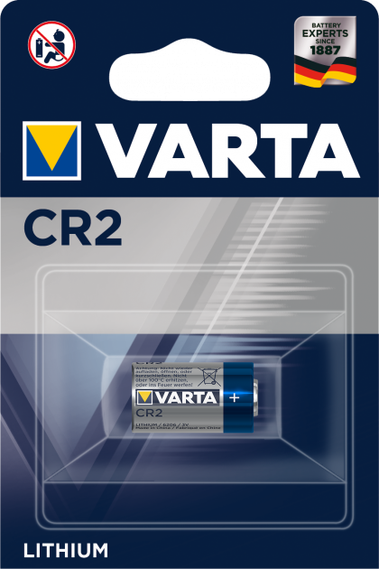 Батарейка VARTA CR2 (1 шт) 
Батарейка VARTA CR2 (1 шт)