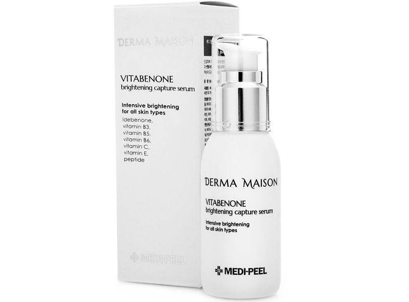 Антиоксидантная сыворотка с витаминным комплексом MEDI-PEEL Derma Maison Vitabenone Brightening Capture Serum
Антиоксидантная сыворотка с витаминным комплексом MEDI-PEEL Derma Maison Vitabenone Brightening Capture Serum