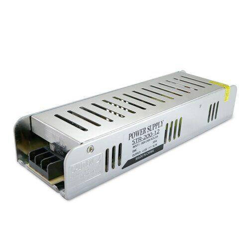 Блок питания для светодиодных лент OEM DC12 200W 16,5А STR-200 узкий (EMS фильтр) 
Блок питания для светодиодных лент OEM DC12 200W 16,5А STR-200 узкий (EMS фильтр)