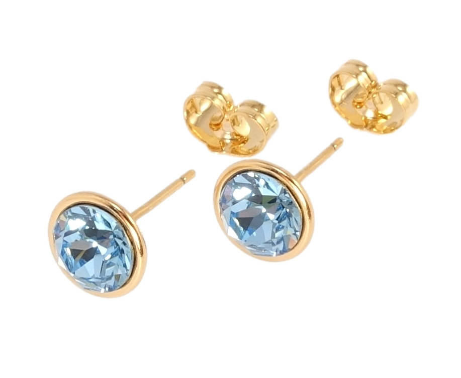 Серьги Xuping Позолота 18K с кр-ми Swarovski гвоздики (пусеты) "Кристалл Aquamarine" ø 9мм
Серьги Xuping Позолота 18K с кр-ми Swarovski гвоздики (пусеты) "Кристалл Aquamarine" ø 9мм