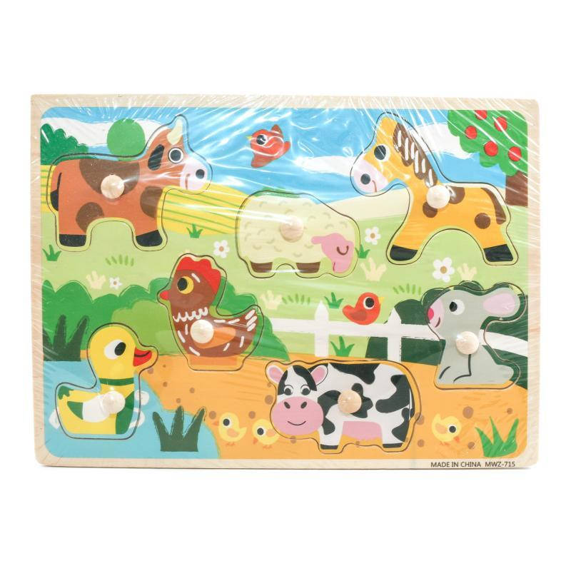 Деревянные вкладыши "Ферма" 
Деревянные вкладыши "Ферма"