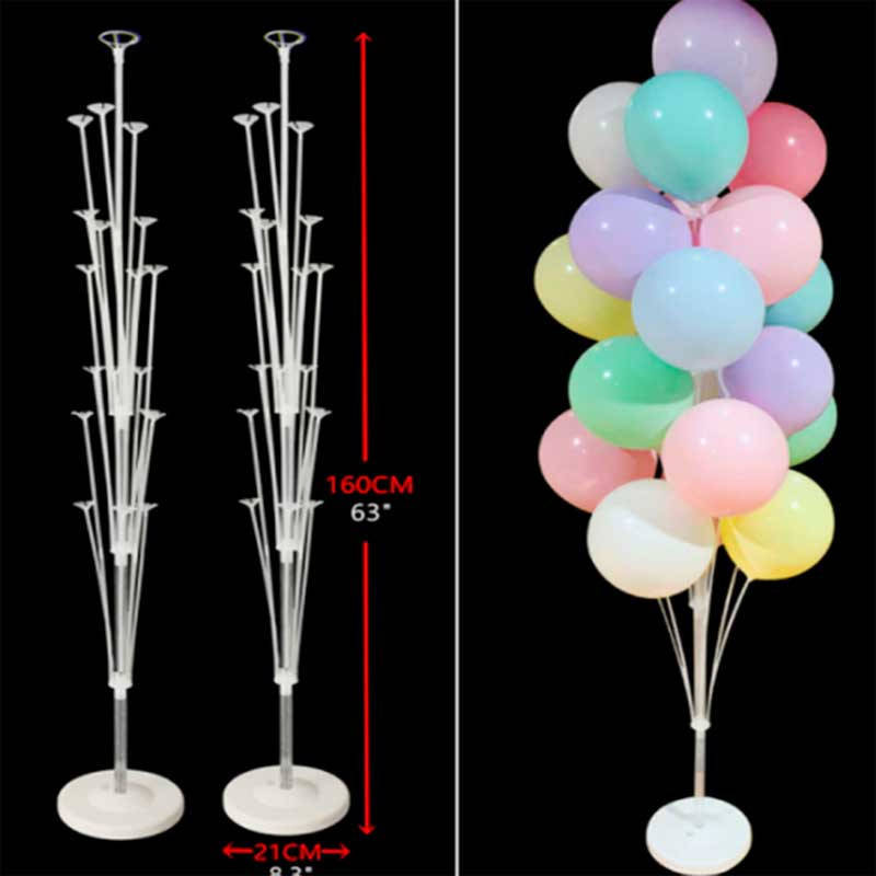 Подставка на 19 шариков 160см 17010, Белый
Подставка на 19 шариков 160см 17010, Белый