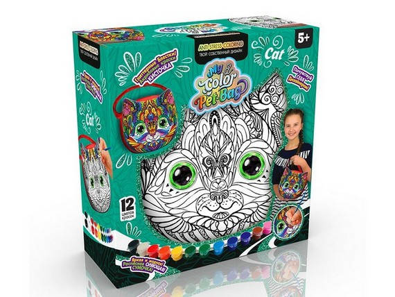 Набір Сумка-розмальовка My Color Pet-Bag 01-02 Danko Toys 
Набір Сумка-розмальовка My Color Pet-Bag 01-02 Danko Toys