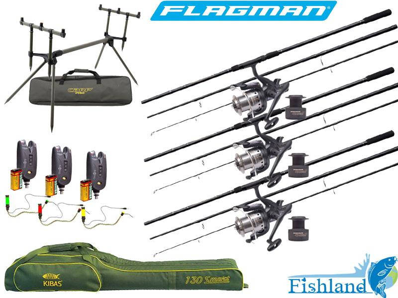 Полностью готовый набор для ловли карпа Flagman Magnum Black Carp + Carp Pro 3.6, Черный
Полностью готовый набор для ловли карпа Flagman Magnum Black Carp + Carp Pro 3.6, Черный