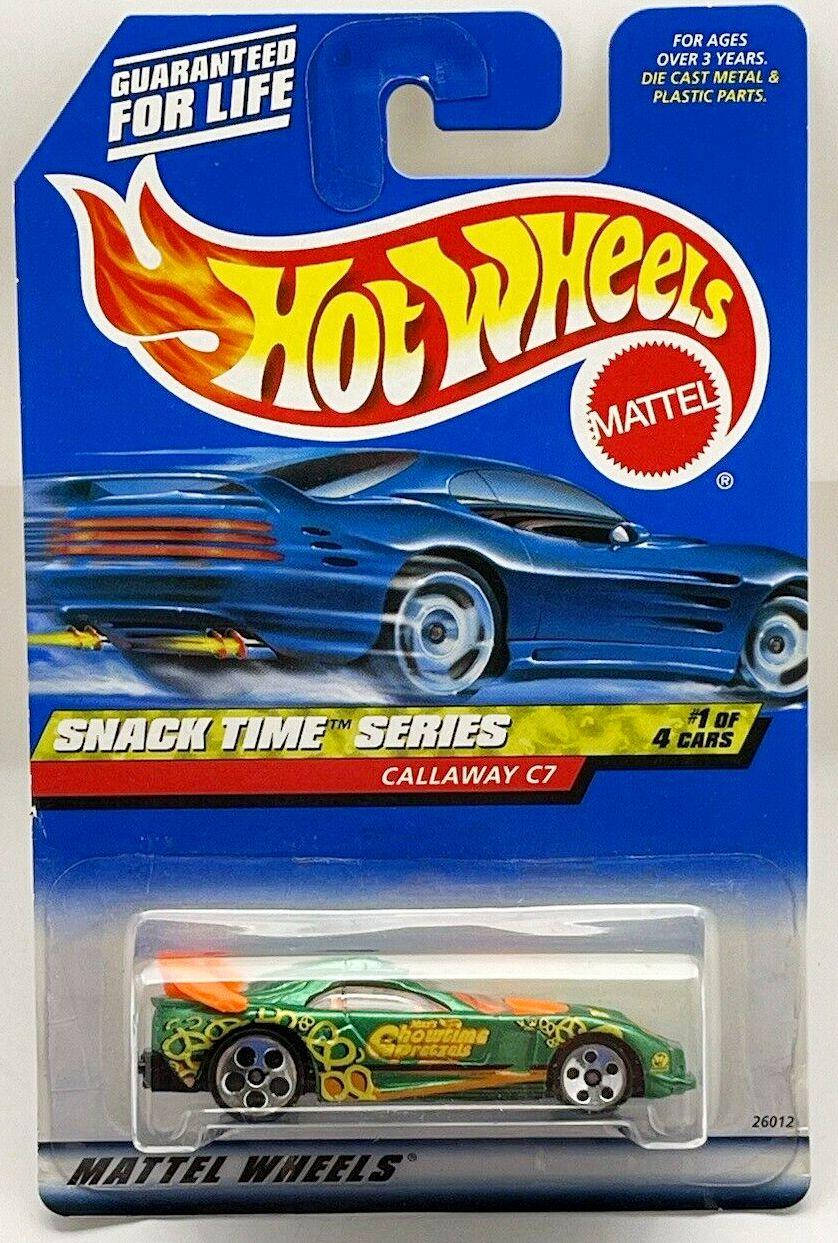 Машинка Hot Wheels - Callaway C7 ('97 Corvette) - 2000 Snack Time Series (#013) - 26012. Mattel. Оригинал
Машинка Hot Wheels - Callaway C7 ('97 Corvette) - 2000 Snack Time Series (#013) - 26012. Mattel. Оригинал