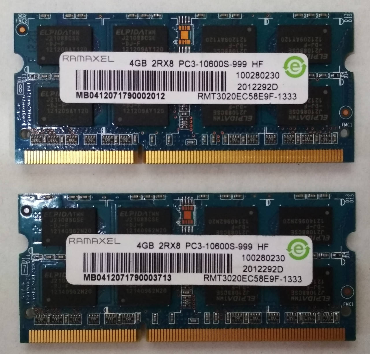 Для ноутбука 8GB 2x4GB DDR3 1333MHz Ramaxel PC3 10600S 2Rx8 RAM Оперативная память
Для ноутбука 8GB 2x4GB DDR3 1333MHz Ramaxel PC3 10600S 2Rx8 RAM Оперативная память