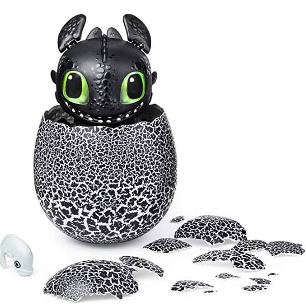 Нюанс! Интерактивный дракон Беззубик в яйце Хетчималс Hatching Toothless Interactive Baby Dragon
Нюанс! Интерактивный дракон Беззубик в яйце Хетчималс Hatching Toothless Interactive Baby Dragon