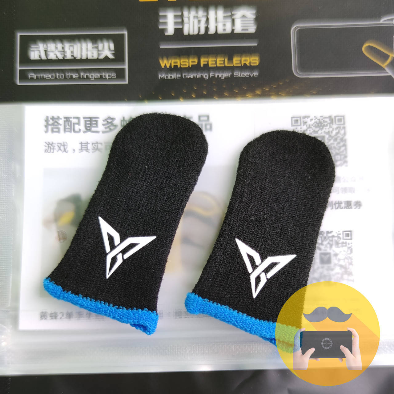 Игровые напальчники Xiaomi Flydigi Wasp Feelers 4 с синим манжетом для игры на телефоне, Синий
Игровые напальчники Xiaomi Flydigi Wasp Feelers 4 с синим манжетом для игры на телефоне, Синий